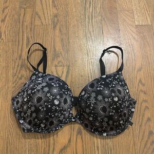 Victoria’s Secret Celestial Moon and Stars Push Up Bra 34DD